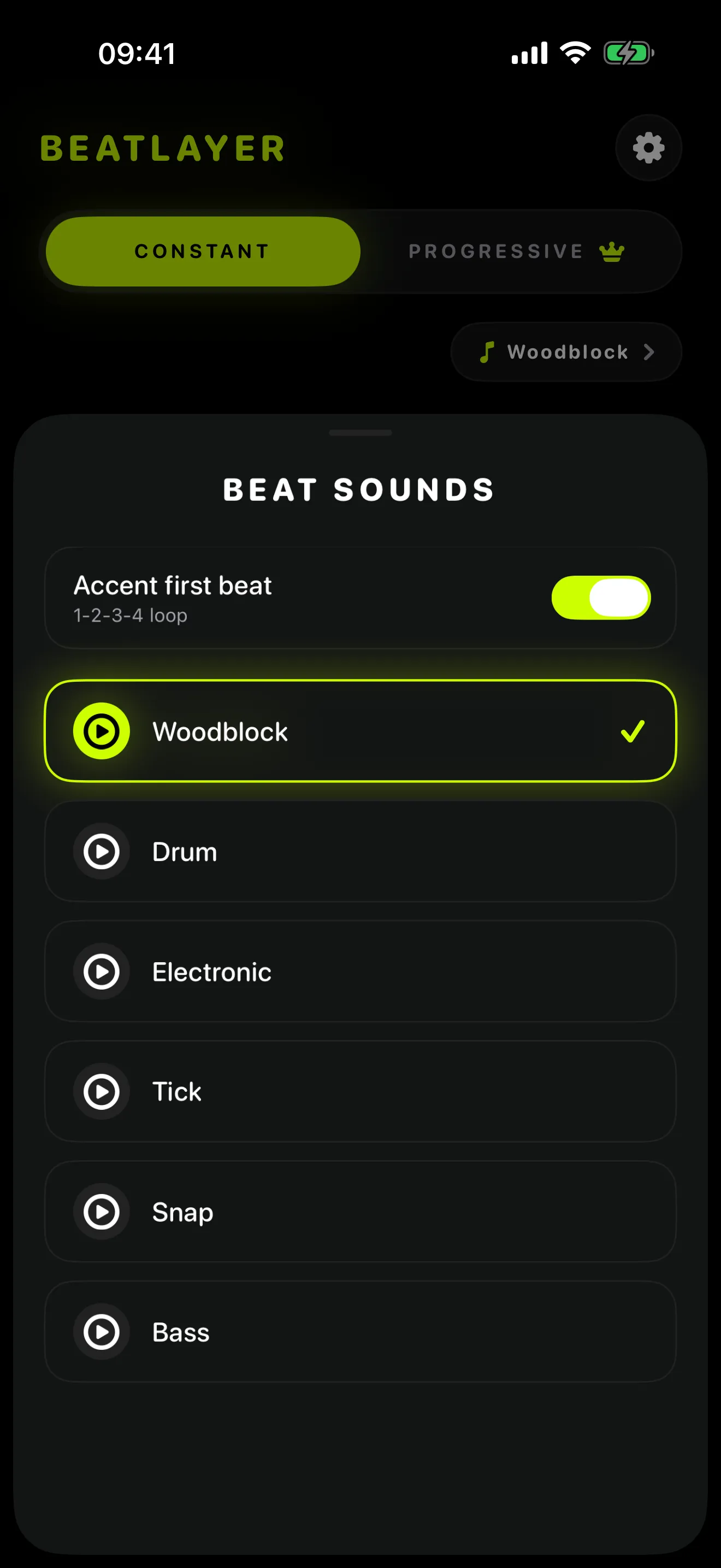 BeatLayer screenshot